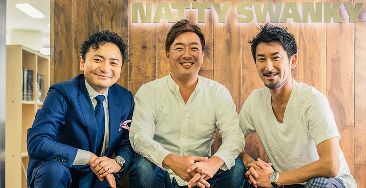 CASE STUDY : 株式会社NATTY SWANKY 代表取締役　田中 竜也氏　/　取締役社長　井石 裕二氏